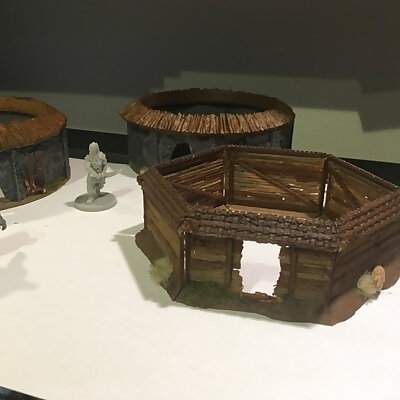 Huts for Conan Boardgames and other dungeon crawlers