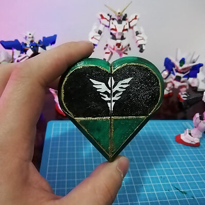Neo Zeon Custom Foldable Heart Box