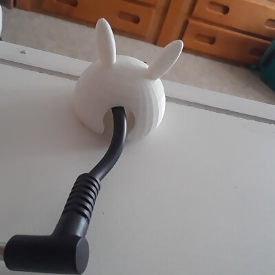 Bunny Computer Charger Holder