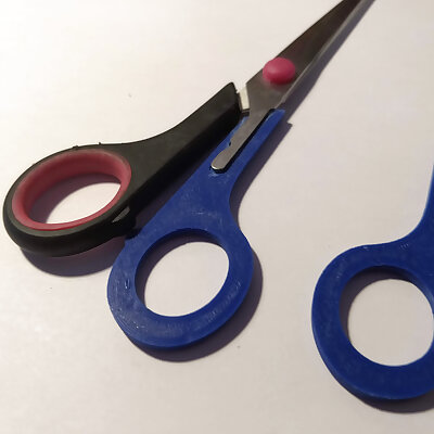 Scissors handle replacement