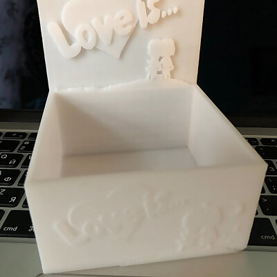 How to design Love Is Box With Gifts In SelfCAD