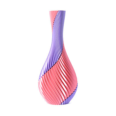 Spiral Twin Vase