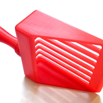Scoop Tool for cleaning poop large arrogant cats