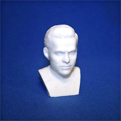 Captain Kirk Chris Pine Star Trek bust 3D printing ready stl obj