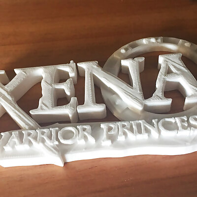 Xena Warrior Princess logo with chakram