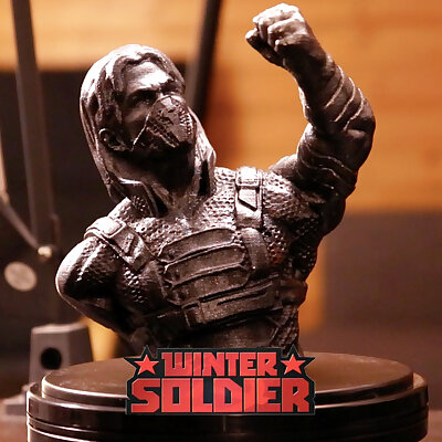 Winter SoldierBust from Captain America  Avengers Comics