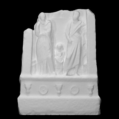 Part of a funerary stele
