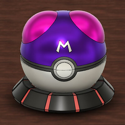 PokeMon Master Ball Echo Dot Case 2nd Gen