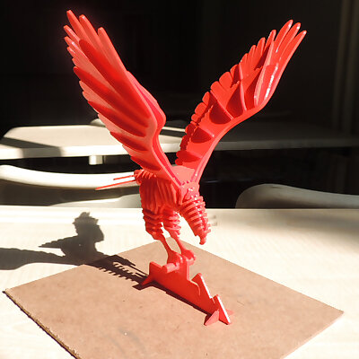 3D Puzzle  RED EAGLE