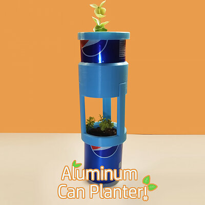 Aluminum Can Planter