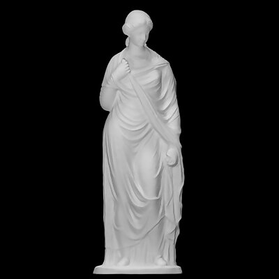 Female marble statue