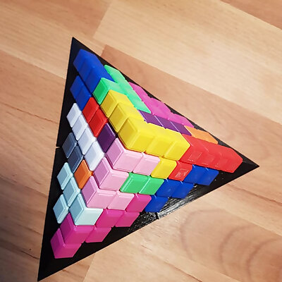 3D Pyramid Puzzle
