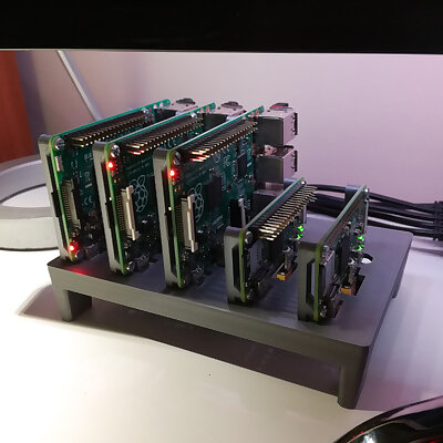 Compact Raspberry Pi Rack