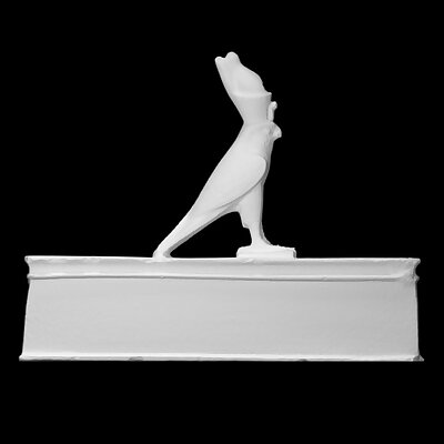 Animal Coffin with Horus figurine