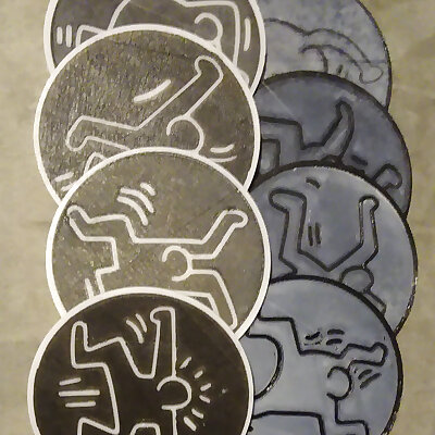 8 Keith Haring coaster