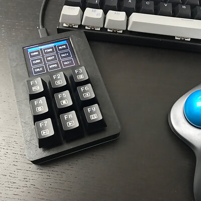 Custom Mechanical Keypad with Display