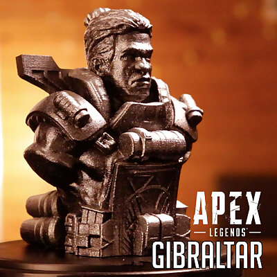 GibraltarBust from Apex Legends Support Free Model