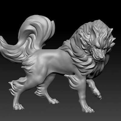 Stylized Arcanine