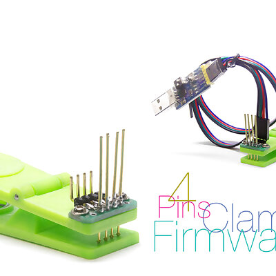 Clamp for firmware controllers 4 pins