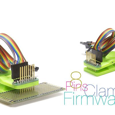 Clamp for firmware controllers 8 pins
