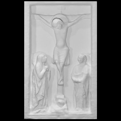 Relief depicting the Crucifixion