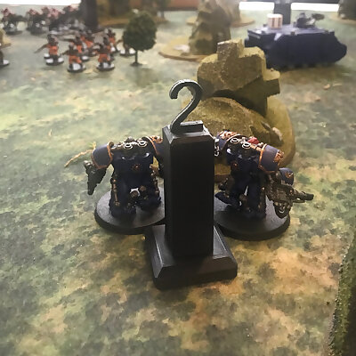 War Hammer Objective Marker