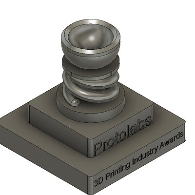 trophy for the MMF design challenge