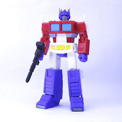 ARTICULATED G1 TRANSFORMERS OPTIMUS PRIME  NO SUPPORT