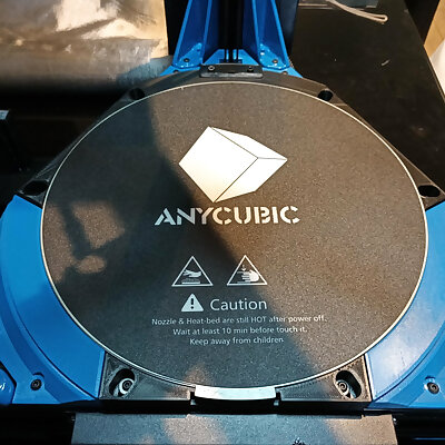 Anycubic Kossel bed clip cover and LED ultimate kit