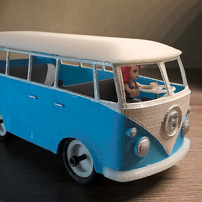 VW caravan for Lego friends characters