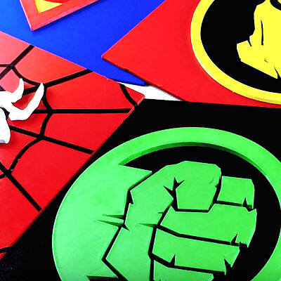 Avengers and Superhero emblems  Critter Hitters