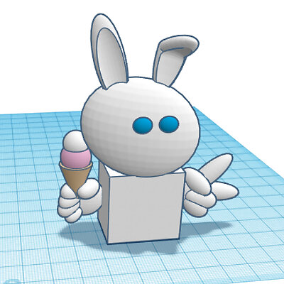 Ice Cream Bunny Isabella 51