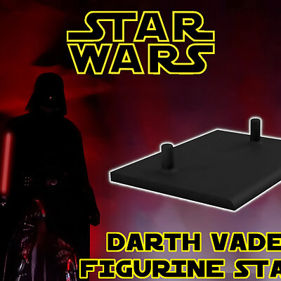Star Wars Episode 5  Darth Vader Figurine Stand