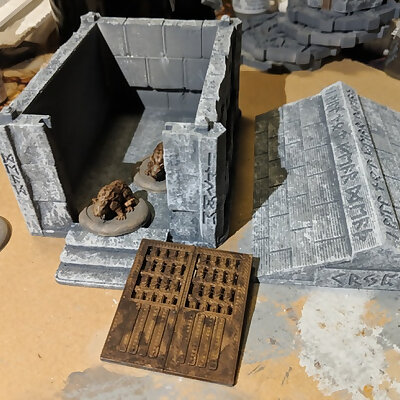 Fantasy Wargame Terrain  Runic Crypt