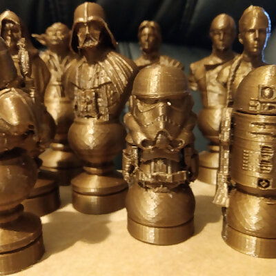 Star Wars Chess Set Revised