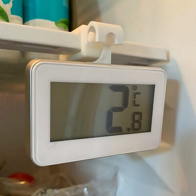 Fridge Thermometer Shelf Clip