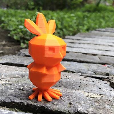 Low Poly Torchic
