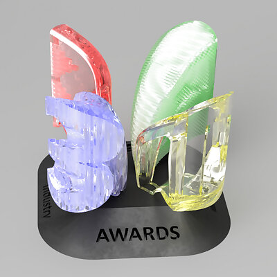 Zoltans 3DPI Awards Trophy 3DPIAwards
