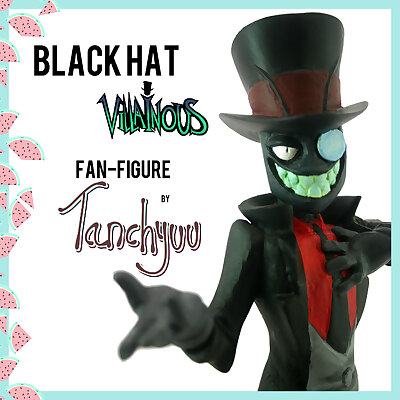 Black Hat Villainous Fanfigure