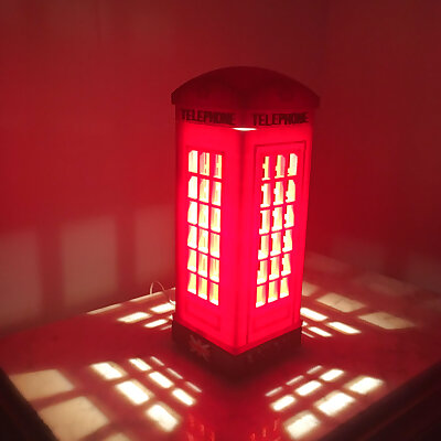 London Telephone Table Lamp