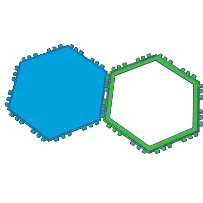 PolyPanels double sized hexagon