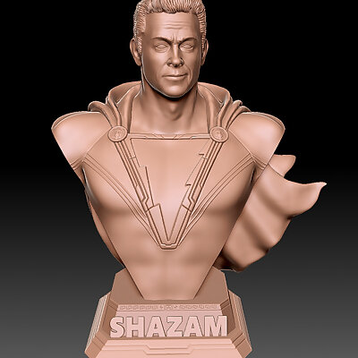 Shazam bust
