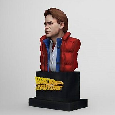Marty McFly Bust