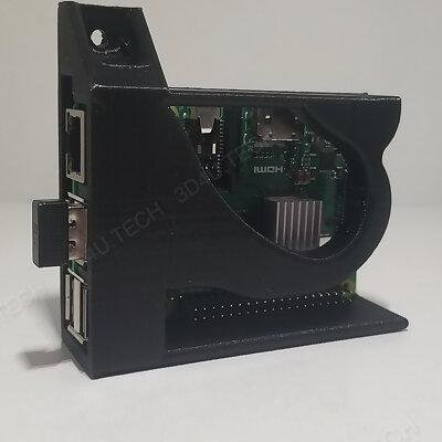 Raspberry Pi 33 Case No supports  one piece