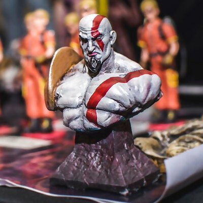 Kratos Bust GOW III