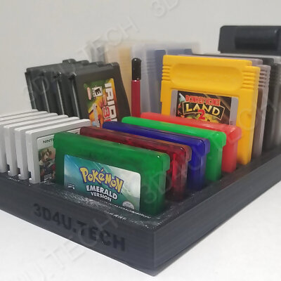 Gameboy Game Holder  Storage Includes GBGBA3DS