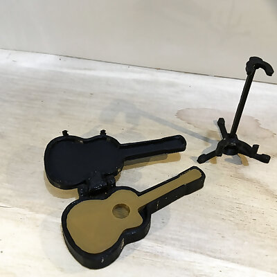 Acoustic Guitar and Case 118 scale