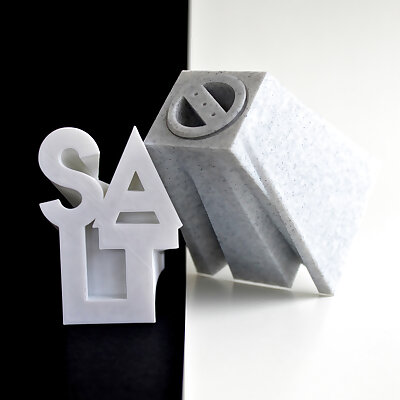 Salt and Pepper Text Shakers