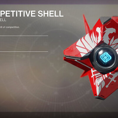 Destiny 2  Competitive Ghost Shell