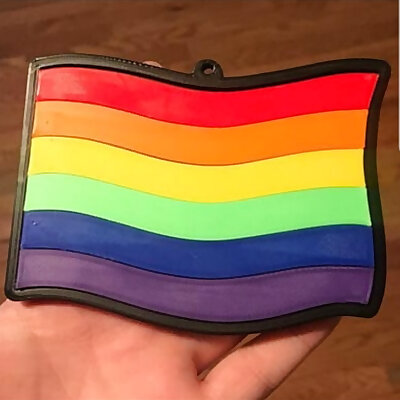 LGBT Pride Flag Ornament